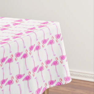 Nappe Motif rose 2 de Flamant rose