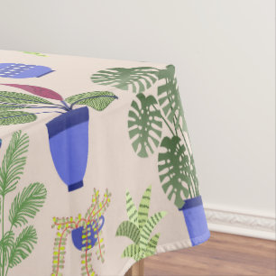 Nappe Motif rose Cactus