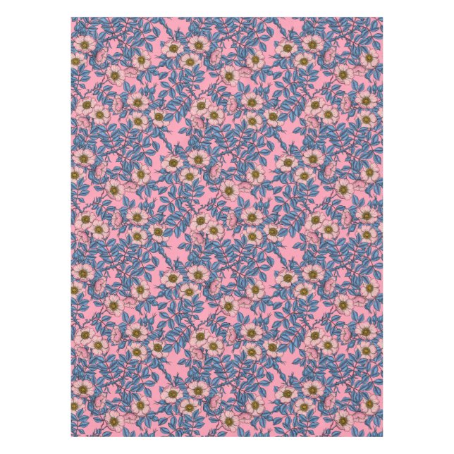 Nappe Motif rose de chien (Devant)