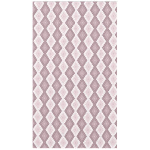 Nappe motif rose quartz rose diamant