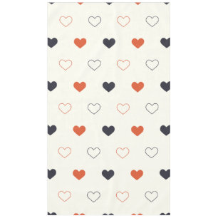 Nappe Motif sans couture à cœur simple mignon 