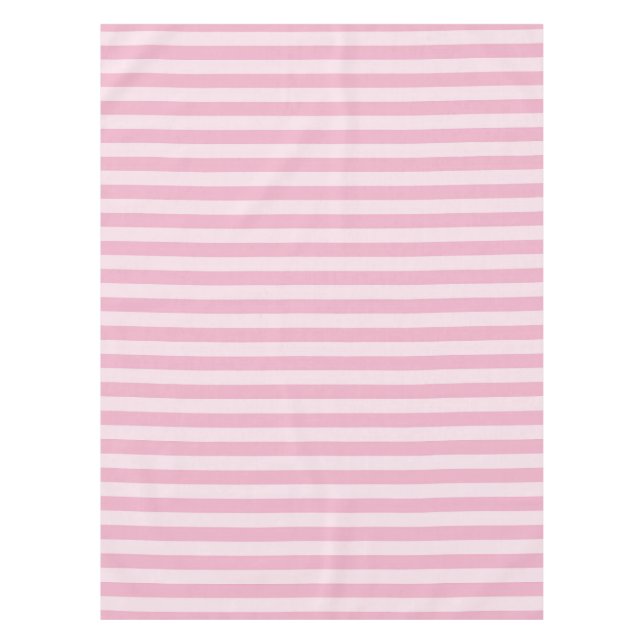 Nappe Motif sans couture à rayures roses (Devant)