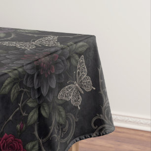 Nappe Motif sans couture de Damas gothique foncé avec de
