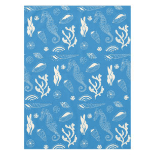 Nappe Motif sans joint avec coquillages