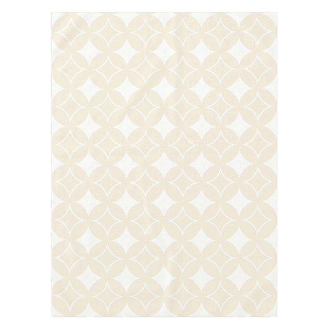 Nappe Motif shippo beige (Devant)