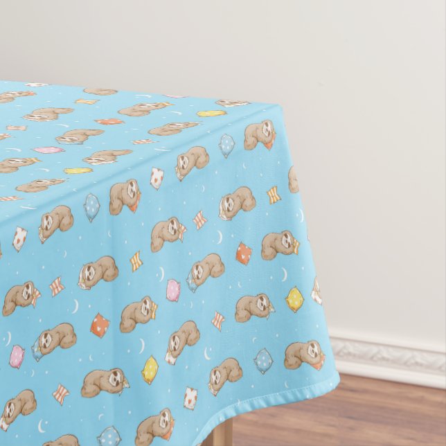 Nappe Motif somnolent de paresse de temps (In Situ)