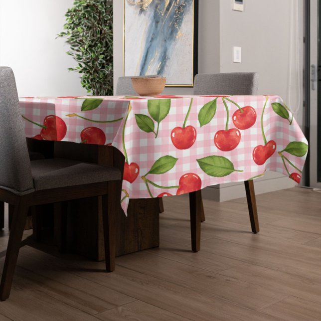 Nappe Motif Sweet Red Cherry (Créateur téléchargé)