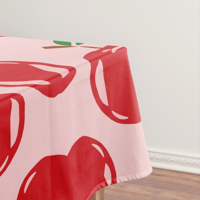Nappe Motif Sweet Red Cherry (In Situ)