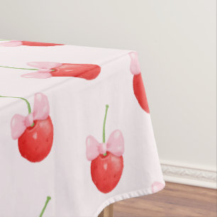 Nappe Motif Sweet Red Cherry
