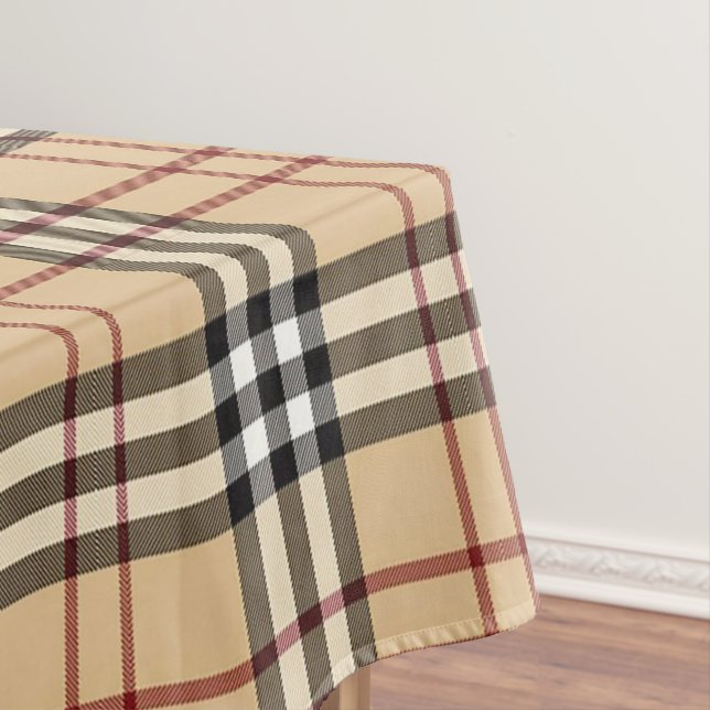 Nappe Motif Tartan Écossais (In Situ)