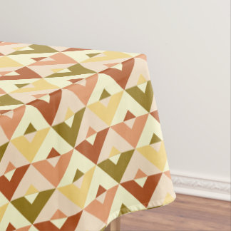 Nappe Motif Triangle Moderne Couleur Personnalisée