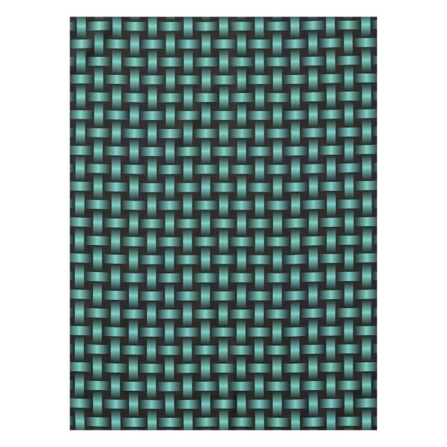 Nappe Motif turquoise Black Weaver (Devant)