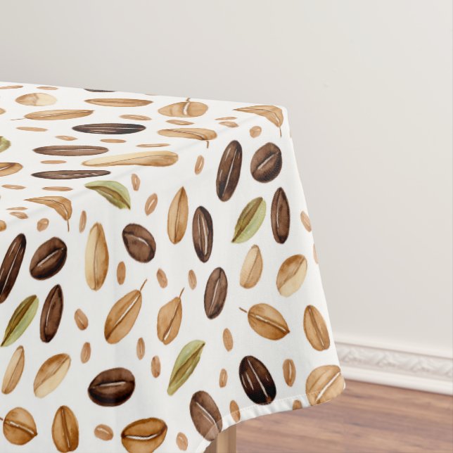Nappe Motif unique de café (In Situ)