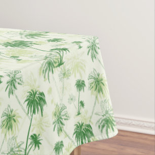 Nappe Motif vert de palmier