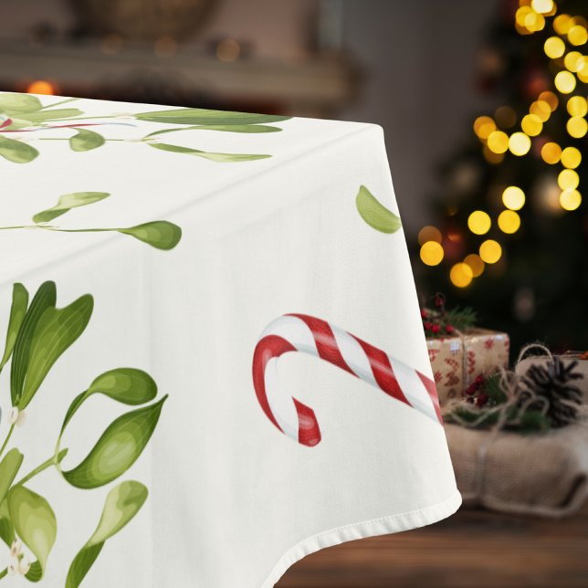 Nappe Motif vert et rouge moderne de Noël (Créateur téléchargé)