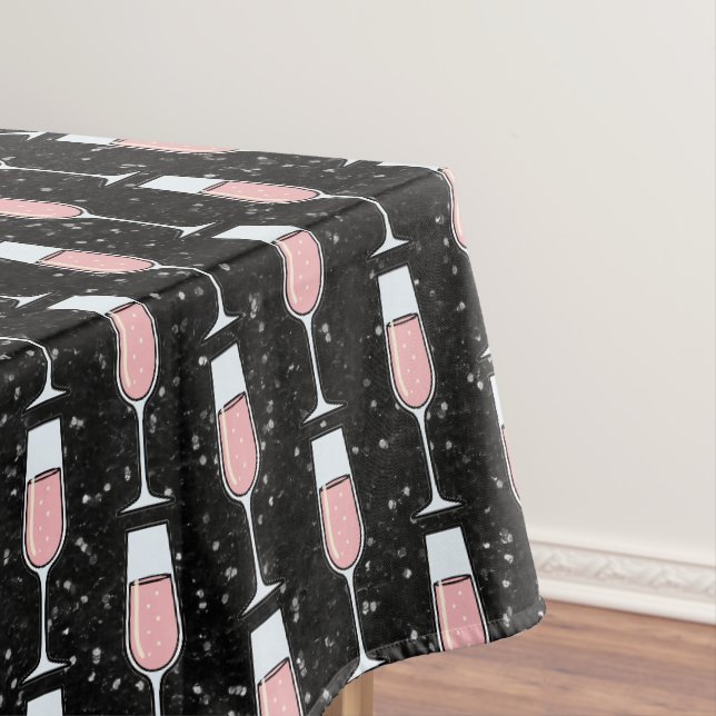 Nappe Motif Vin Rosé (In Situ)