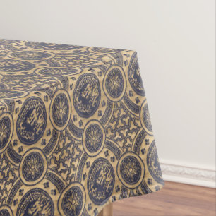 Nappe Motif vintage japonais Dragons & Fleurs