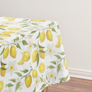 Nappe Motif vintage Lemon Tree
