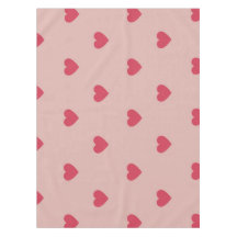 Motif Y2K Cœur Rétro Rose Sur Fond Rose