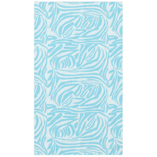 Nappe Motif Zèbre Bleu