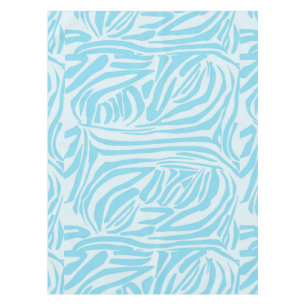 Nappe Motif Zèbre Bleu
