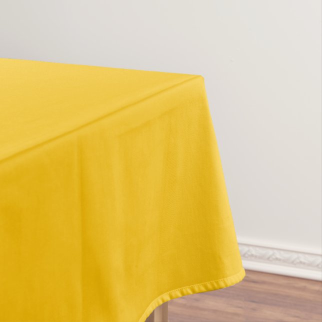 Nappe Moutarde citron jaune foncé de couleur solide (In Situ)