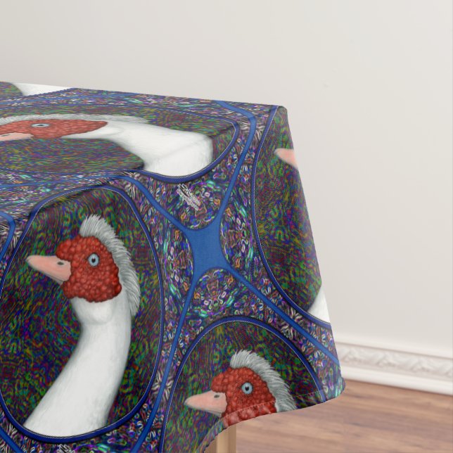 Nappe Muscovy Duck Head (In Situ)