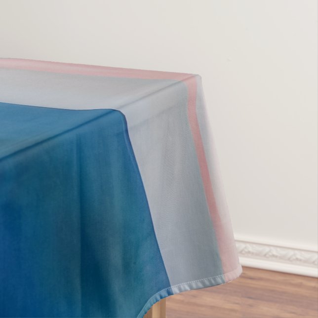 Nappe Musique rose et bleu par O'Keeffe (In Situ)