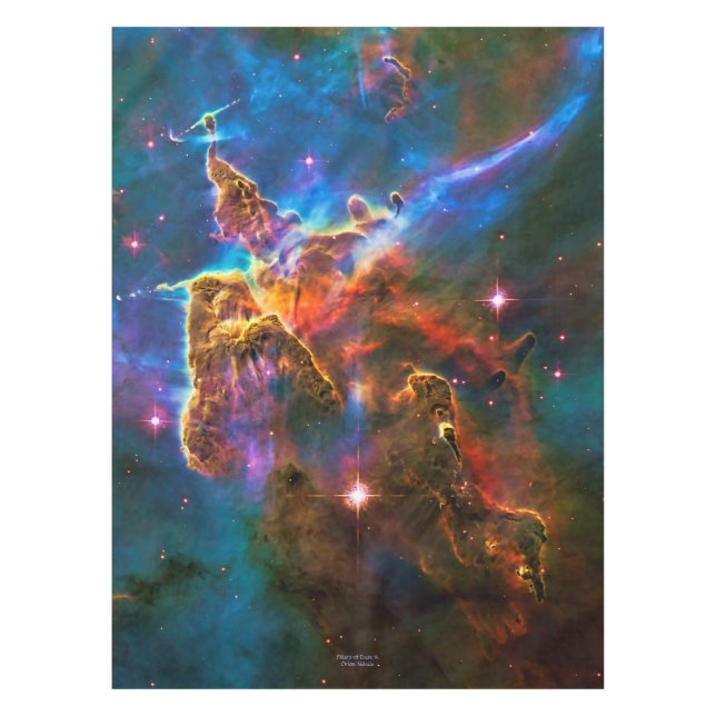 Nappe Mystic Mountain, Carina Nebula photo spatiale (Devant)