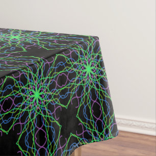 Nappe Nappe, Fleur Kaleidoscope Vert Noir