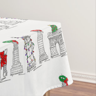 Nappe New York City Christmas NYC Fêtes
