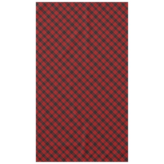 Nappe Noël à damiers motif Red Buffalo Plaid (Devant)