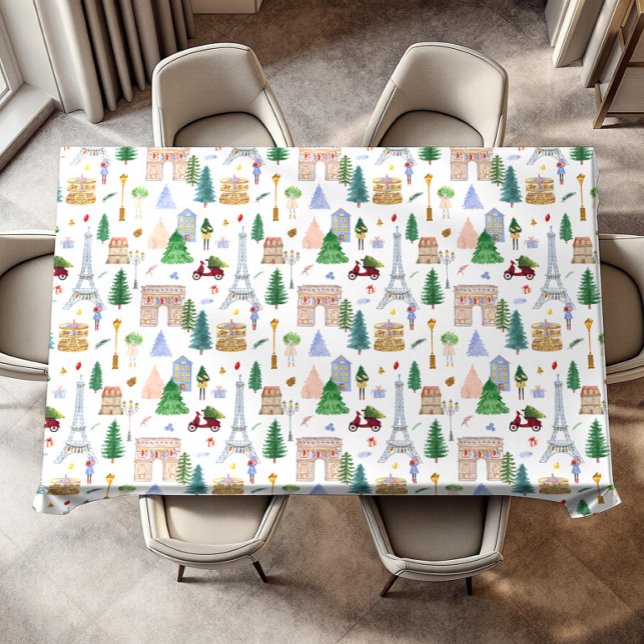 Nappe Noël à Paris Ville Lumière Vacances (Créateur téléchargé)
