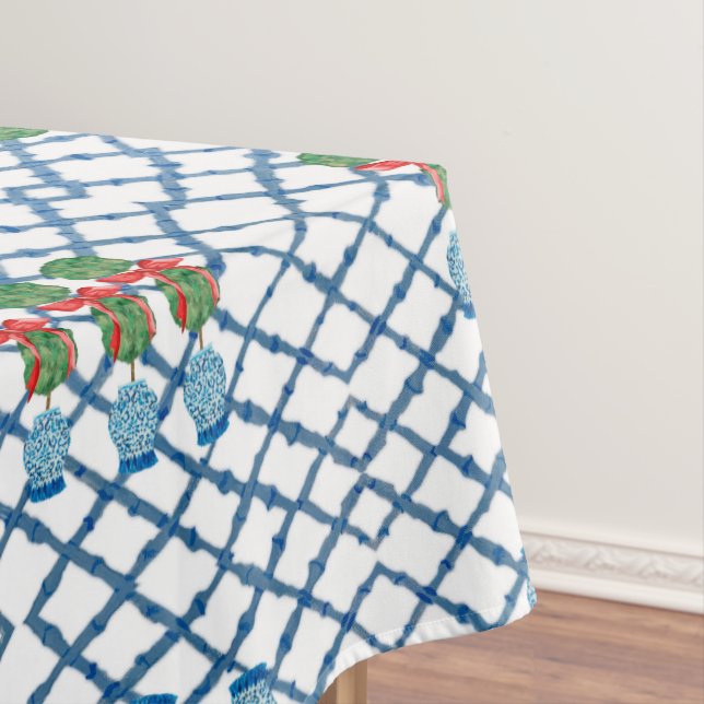 Nappe Noël Chinoiserie Bamboo Topiaries Topiary (In Situ)