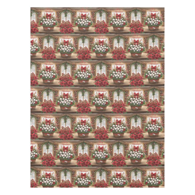 Nappe Noël de baseball thème pour le joueur (Devant)
