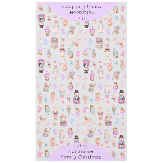 Nappe Noël des noisettes (Devant)