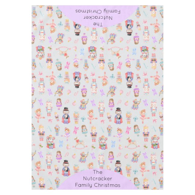 Nappe Noël des noisettes (Devant)