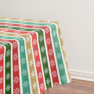 Nappe Noël Festif motifs et couleurs