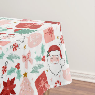 Nappe Noël joyeux de Père Noël