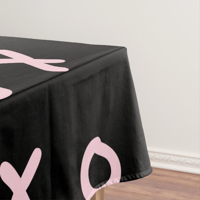 Nappe Noir & Bébé Rose X O XO XO's Tendance Mignon (In Situ)