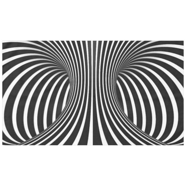 Nappe Noir et blanc (Devant (Horizontal))