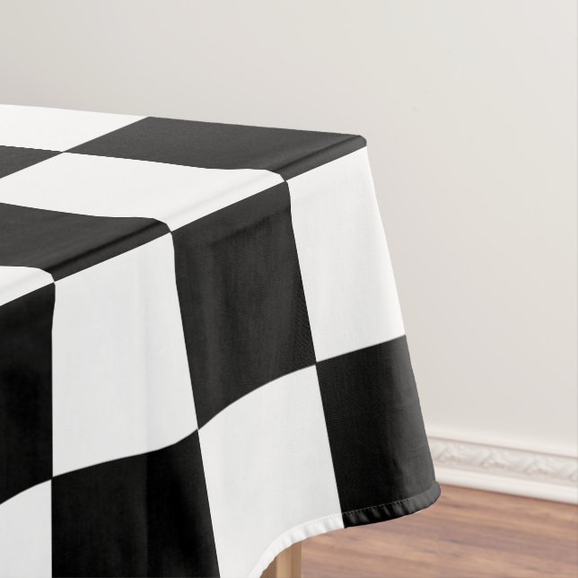Nappe Noir et blanc Checkered (In Situ)