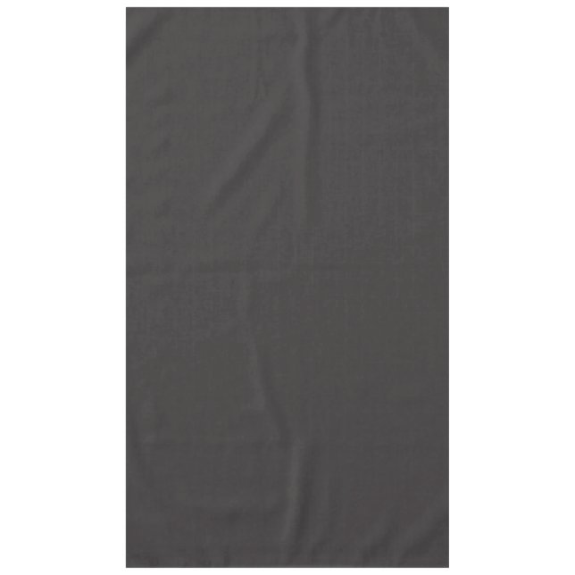 Nappe noire couleur Crayon 60 po x 104 po (Devant)