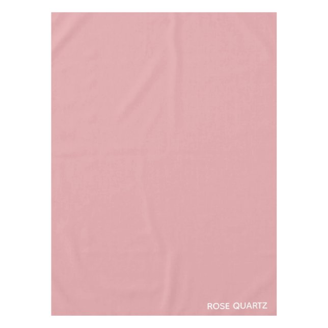 Nappe Nom de couleur rose quartz rose (Devant)