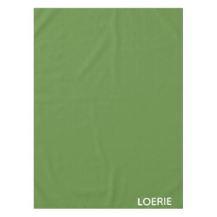 Nappe Nom de la couleur verte Loerie
