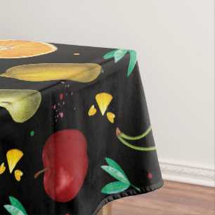 Nappe Nom Personnel Fruit Tropical Et Légumes