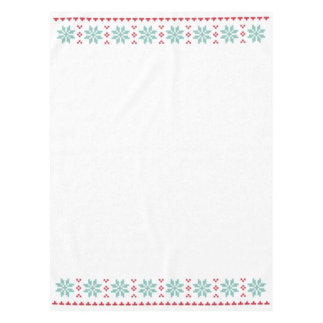 Nappe nordique de motif (Devant)