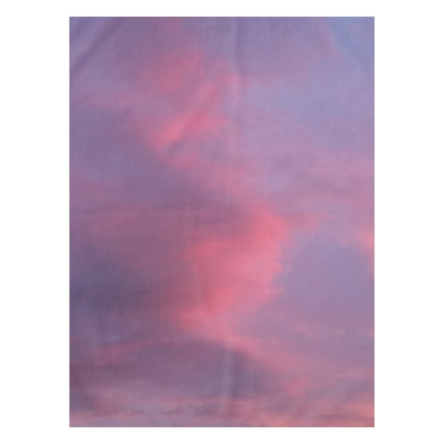 Nappe Nuages roses bleus (Devant)