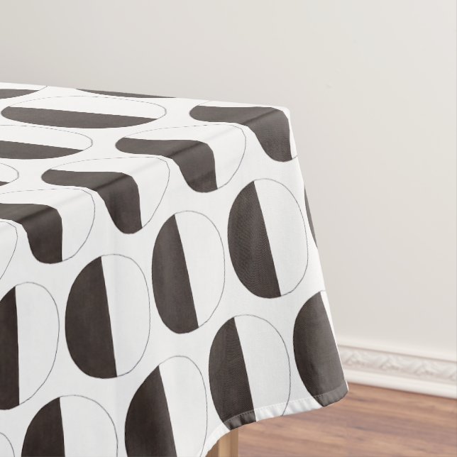 Nappe NYC New York City Cookies noir et blanc (In Situ)