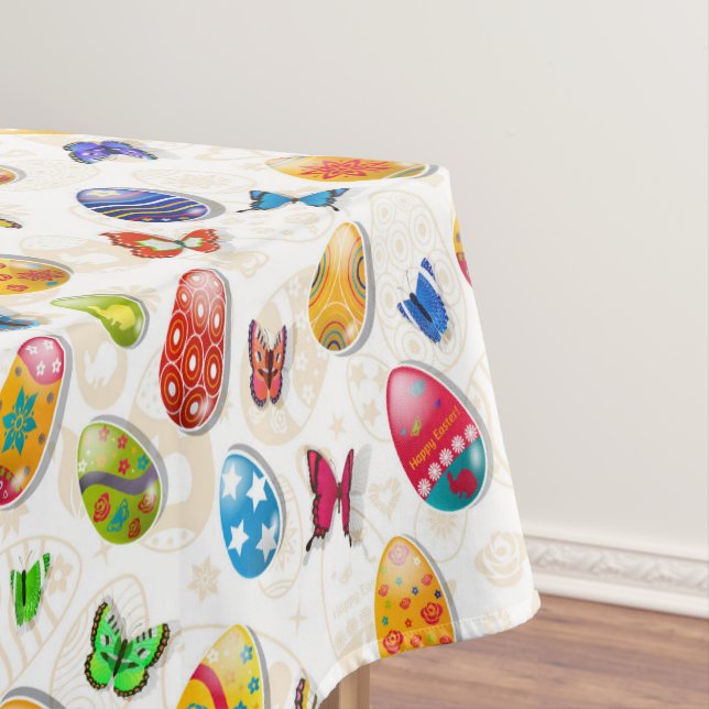 Nappe Œufs de Pâques colorés (In Situ)